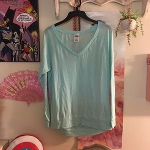 Victoria’s Secret long sleeve V neck T-shirt